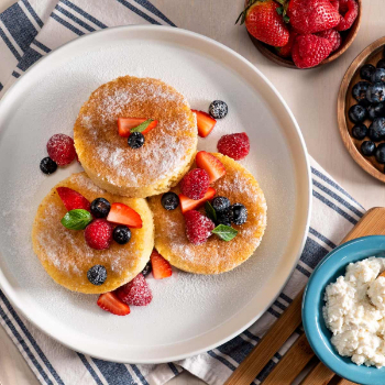 Hot cakes saludables