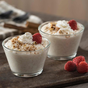 Arroz con leche ligero