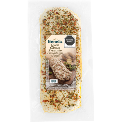 Oaxaca trenzado pimiento rojo y perejil